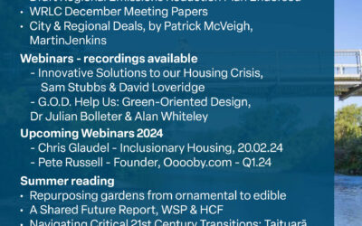 December Pānui – Wellington Regional Leadership Committee Update