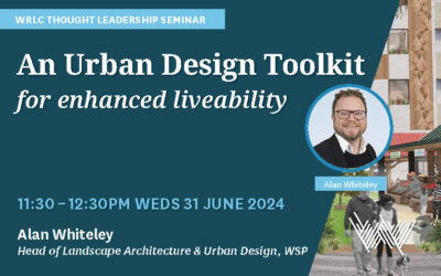Seminar: An Urban Design Toolkit for Enhanced Liveability